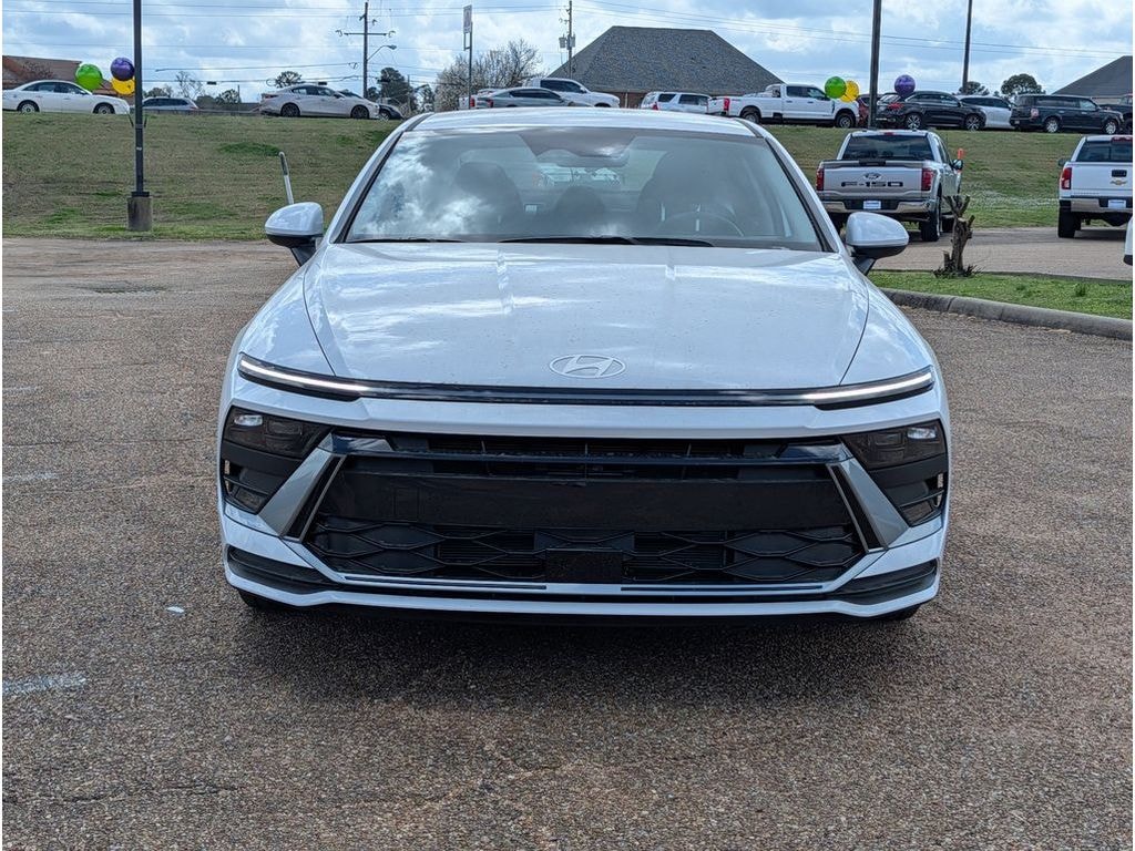 New 2026 Hyundai Sonata Hybrid Blue Sedan