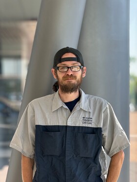 Staff member Dillon McDaniel from ID_c05ddfd7d267