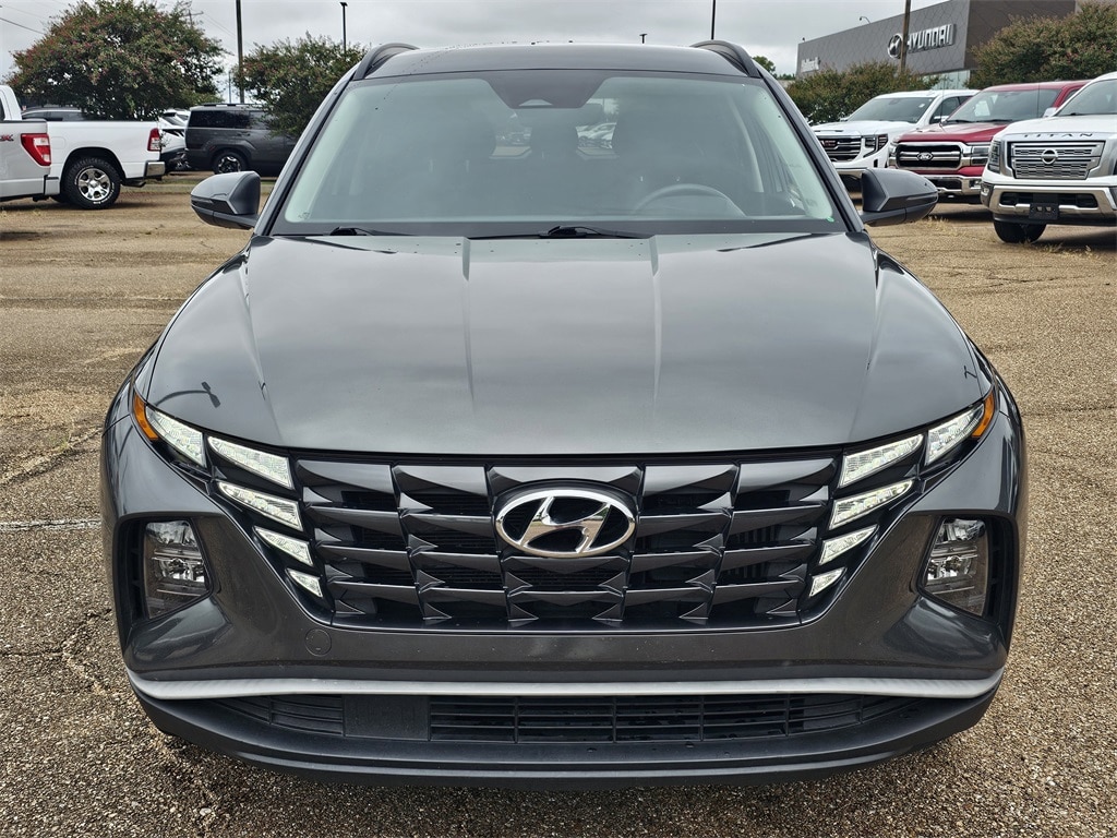 Used 2023 Hyundai Tucson Blue with VIN KM8JBCA1XPU122399 for sale in Flowood, MS