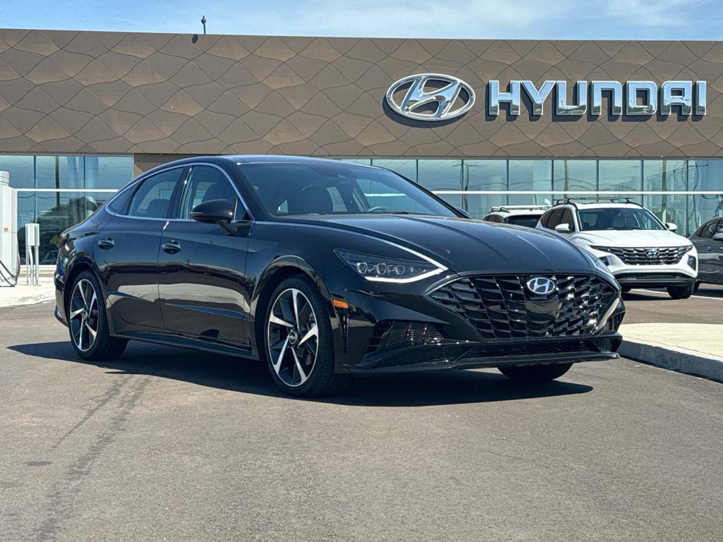 Certified 2023 Hyundai Sonata SEL Plus with VIN KMHL44J2XPA330981 for sale in Flowood, MS