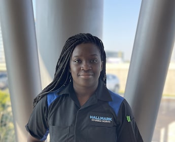 Staff member Kiarra Kelly from ID_35c2849664e2