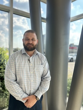 Staff member Brady Barnett from ID_35c2849664e2