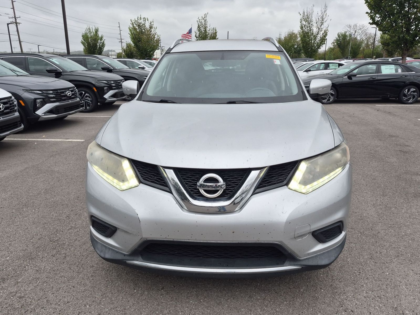 Used 2015 Nissan Rogue SV with VIN KNMAT2MT5FP557448 for sale in Hendersonville, TN
