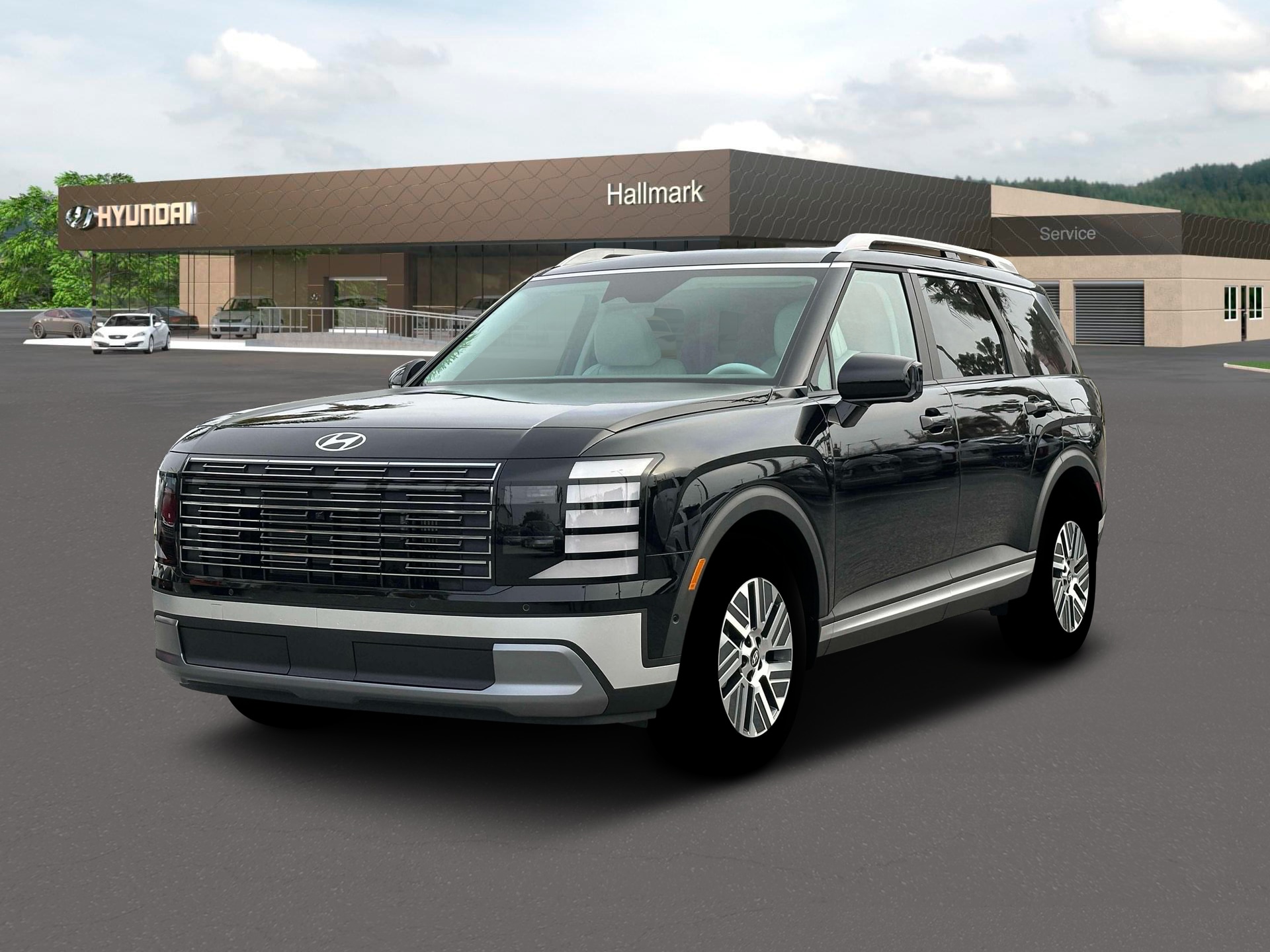 2026 Hyundai Palisade Blue SEL Premium 7 Passenger Hybrid FWD's photo