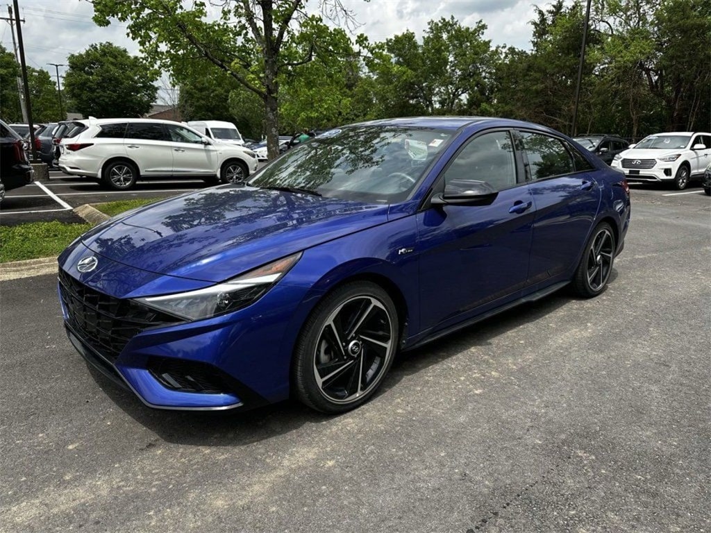 Certified 2023 Hyundai Elantra N Line with VIN KMHLR4AF6PU582794 for sale in Hendersonville, TN