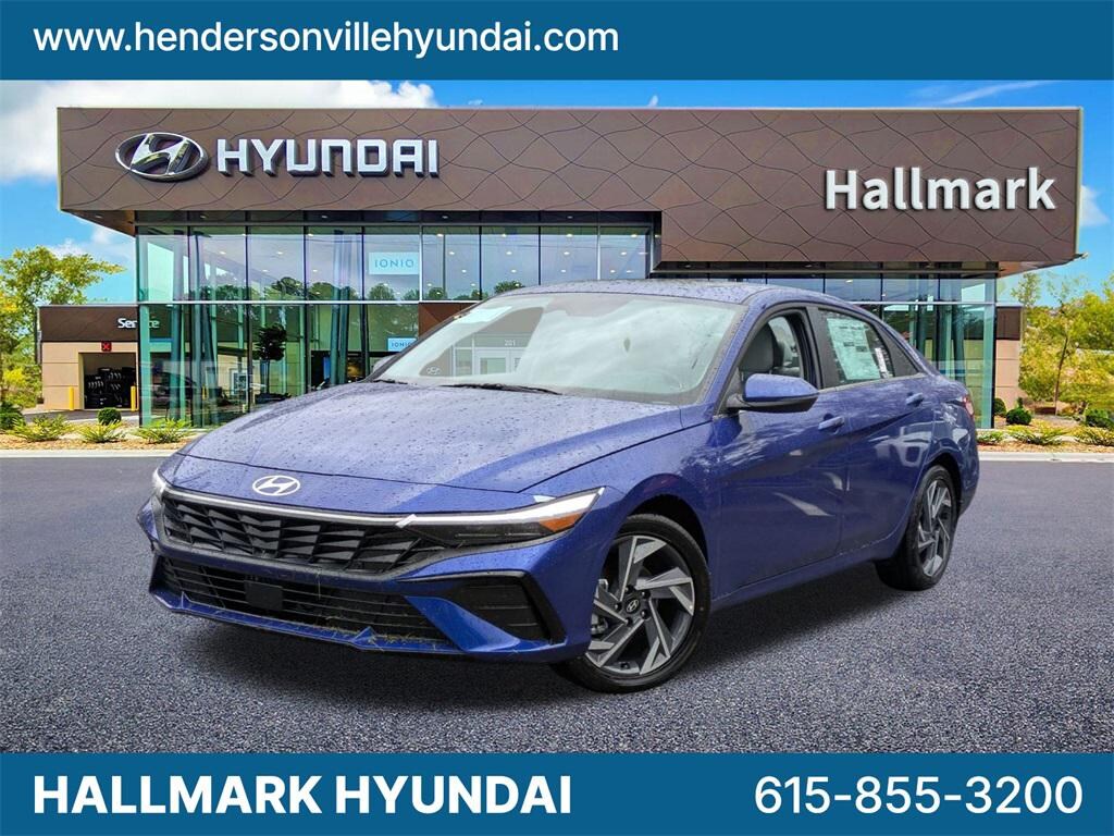 New 2025 Hyundai Elantra Hybrid Limited Sedan