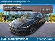New 2025 Hyundai Elantra Hybrid Blue Sedan