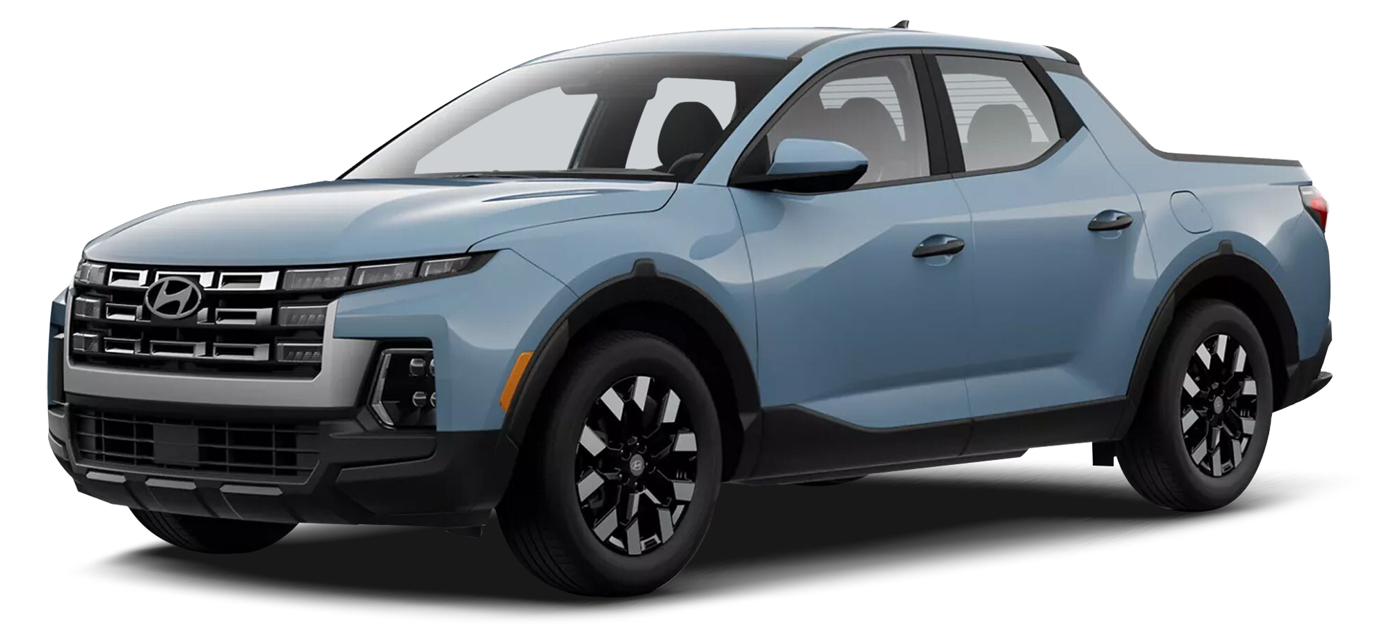 Light blue Hyundai Santa Cruz