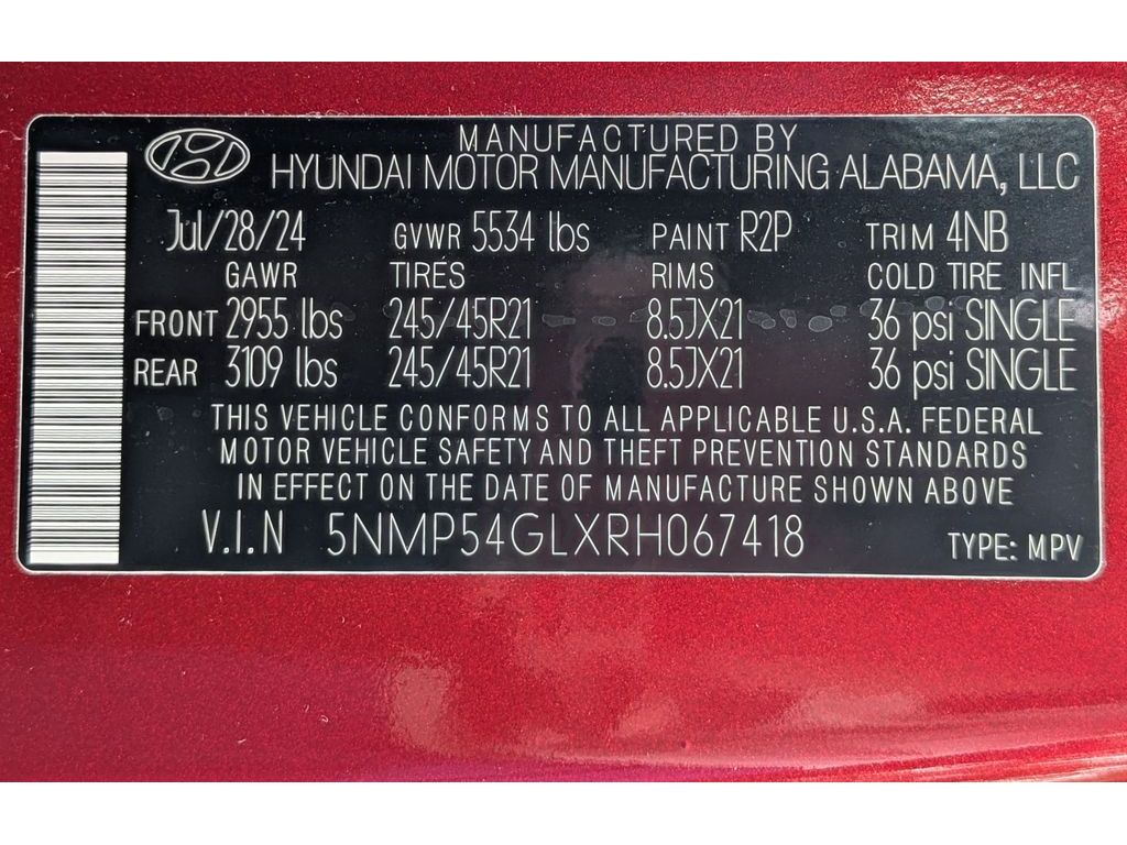 2024 Hyundai Santa Fe Calligraphy - Photo 28