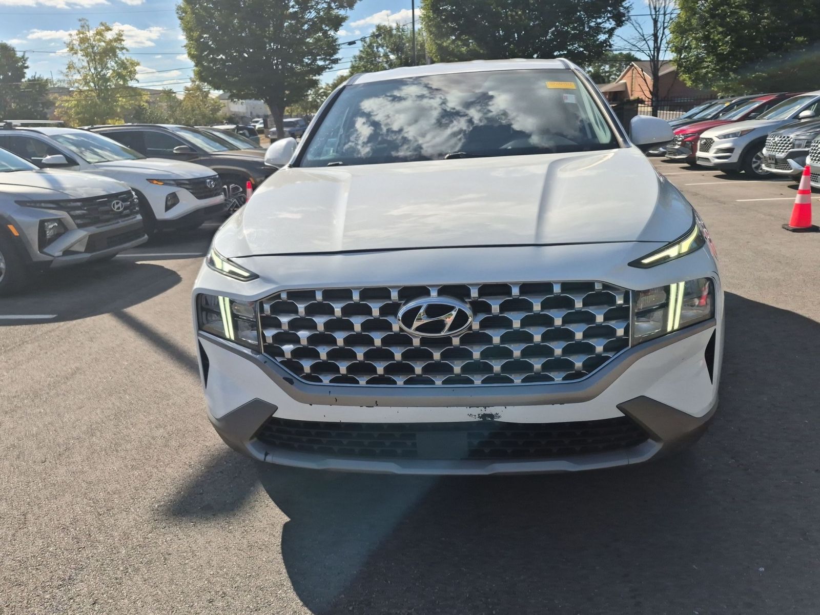 Used 2021 Hyundai Santa Fe SE with VIN 5NMS1DAJ0MH370858 for sale in Hendersonville, TN