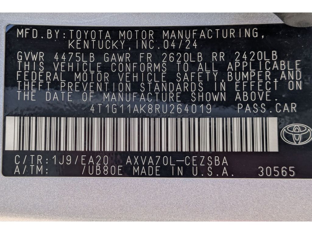 2024 Toyota Camry SE - Photo 24