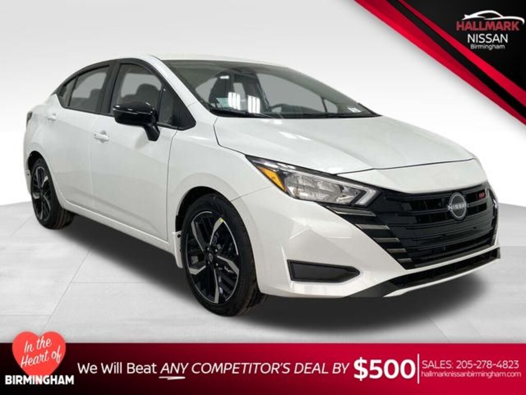 New 2025 Nissan Versa 1.6 SR Sedan