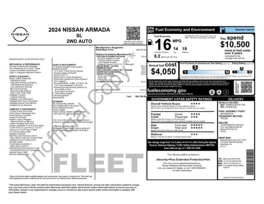 Used 2024 Nissan Armada SL SUV