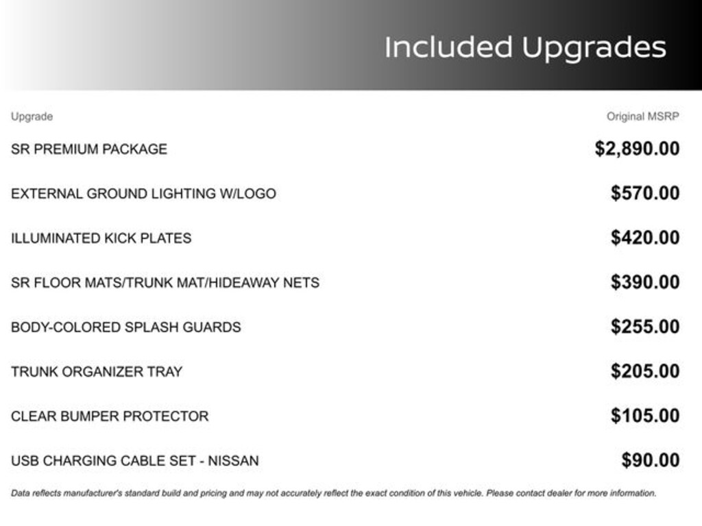 New 2025 Nissan Altima 2.5 SR Sedan