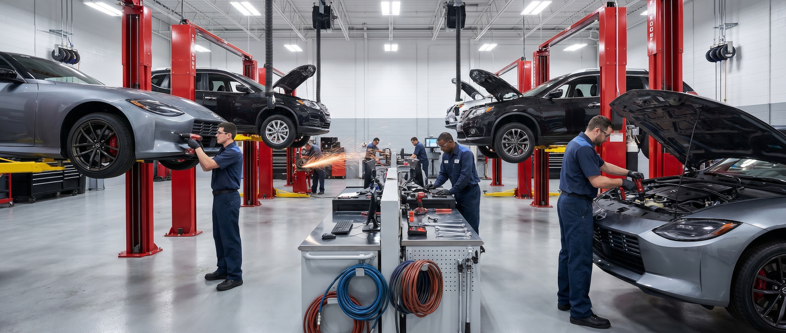 Nissan service center first visit experience Birmingham AL