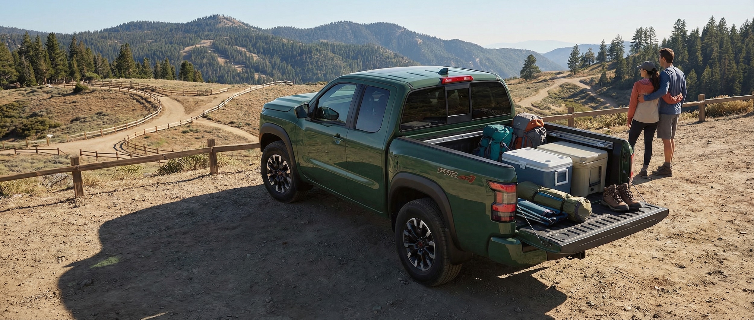 Nissan Frontier ready for weekend adventure near Birmingham, AL trails