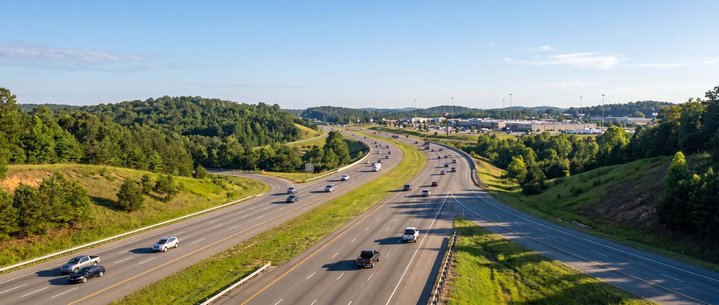 Directions from Trussville AL to Hallmark Nissan via I-459 in Birmingham Alabama