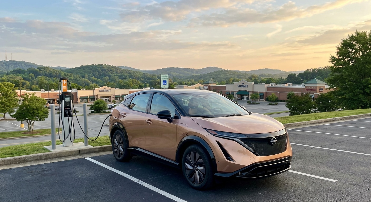 Nissan Ariya electric SUV range and battery performance in Birmingham AL