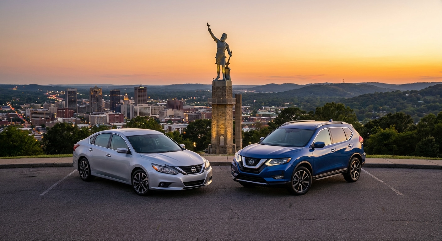 Nissan Altima and Rogue performance features for Birmingham AL drivers.