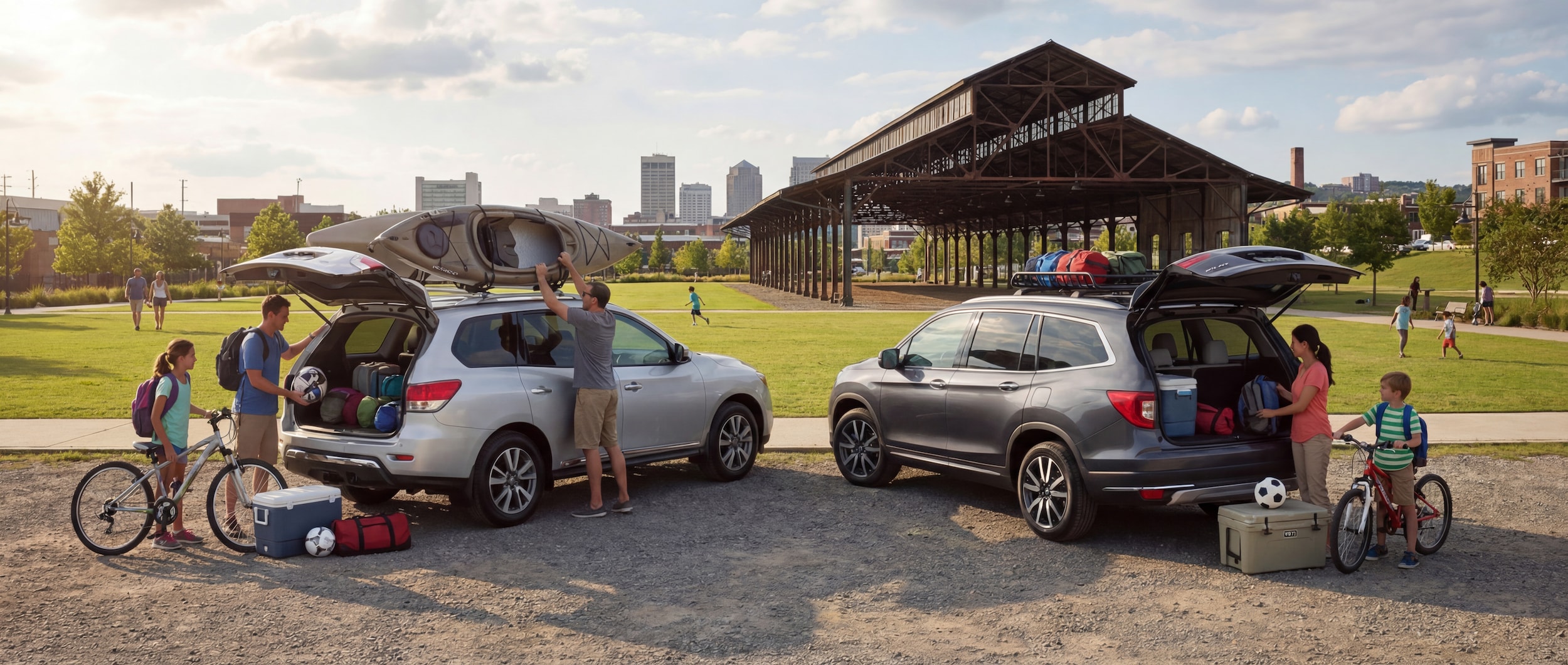 Nissan Pathfinder compared to Honda Pilot for Birmingham AL families