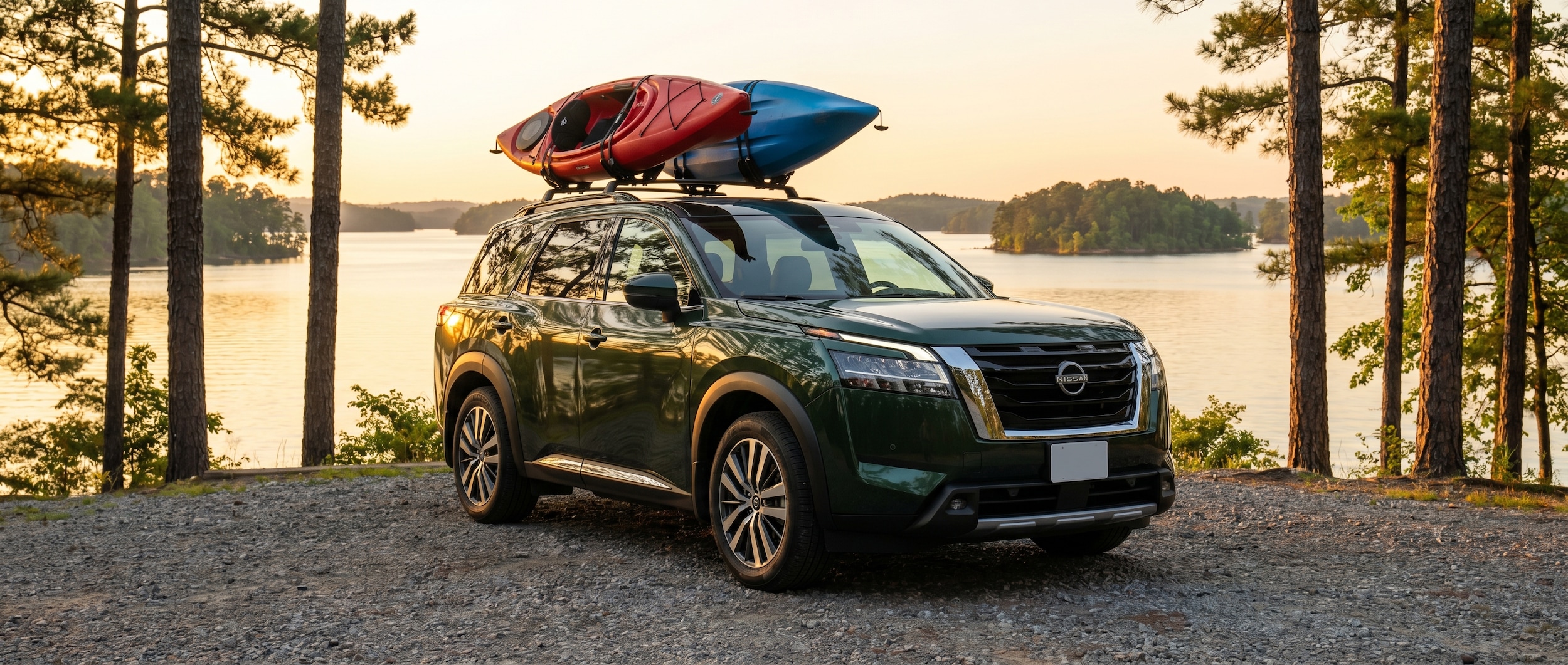 Nissan SUVs for Lake Martin weekend trips from Birmingham, AL
