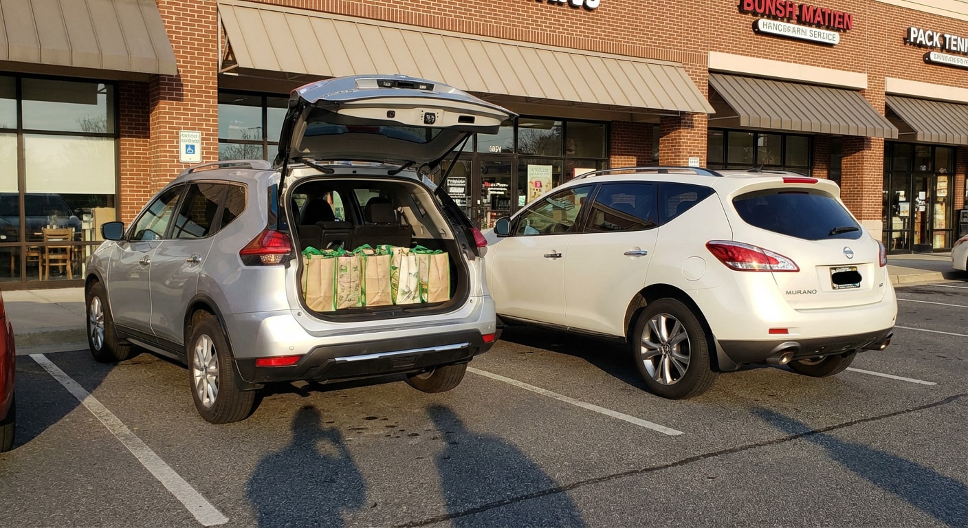 Nissan Rogue cargo space for grocery loading in Homewood AL