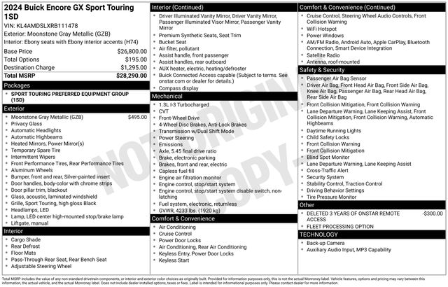 2024 Buick Encore GX Sport Touring's photo