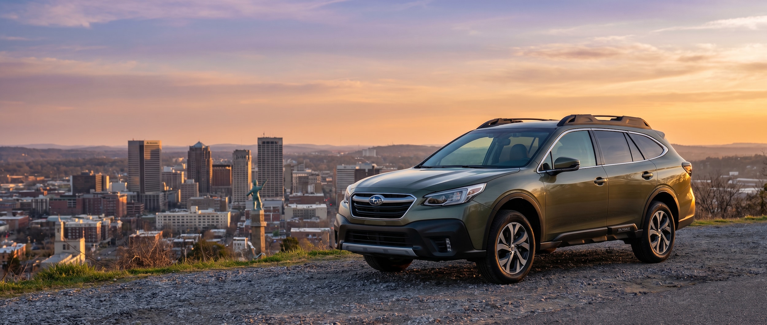 New and Certified Pre-Owned Subaru Outback parked near Red Mountain Birmingham AL