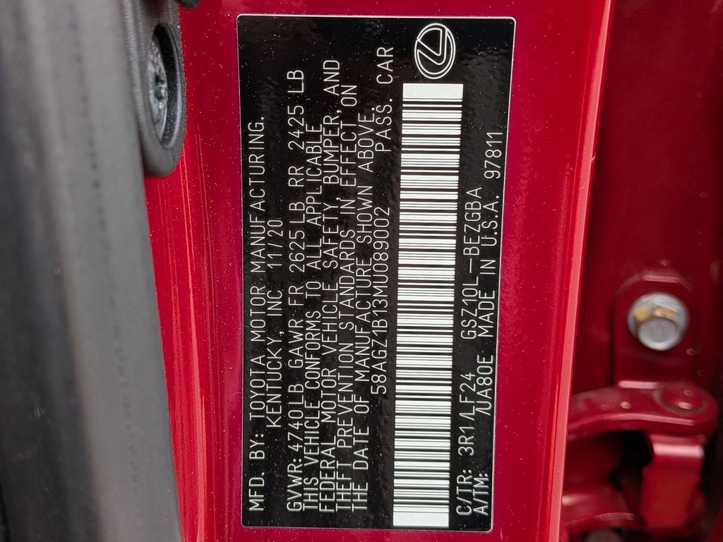 2021 Lexus ES F SPORT - Photo 22
