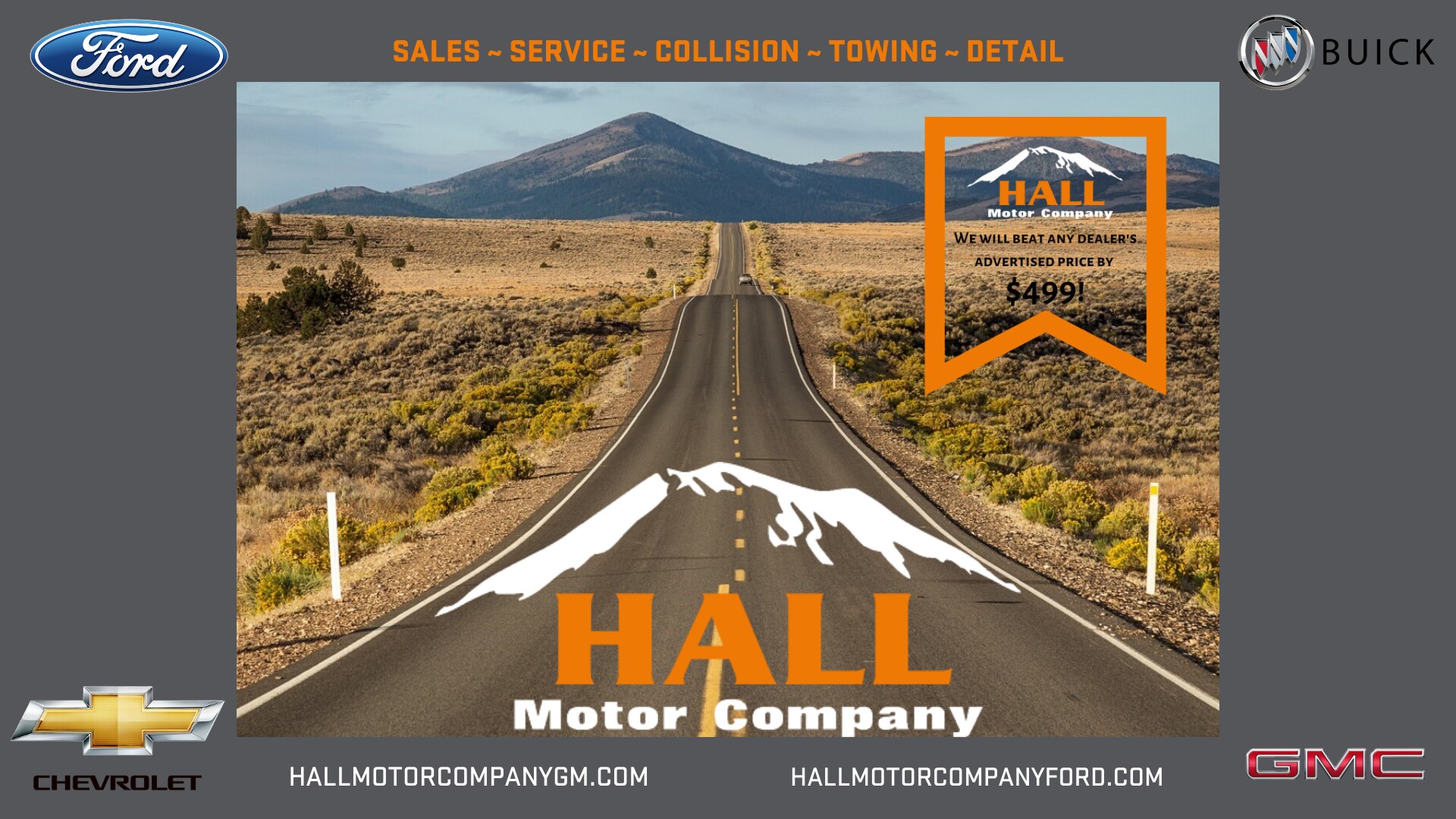 homepage test Hall Motor Company