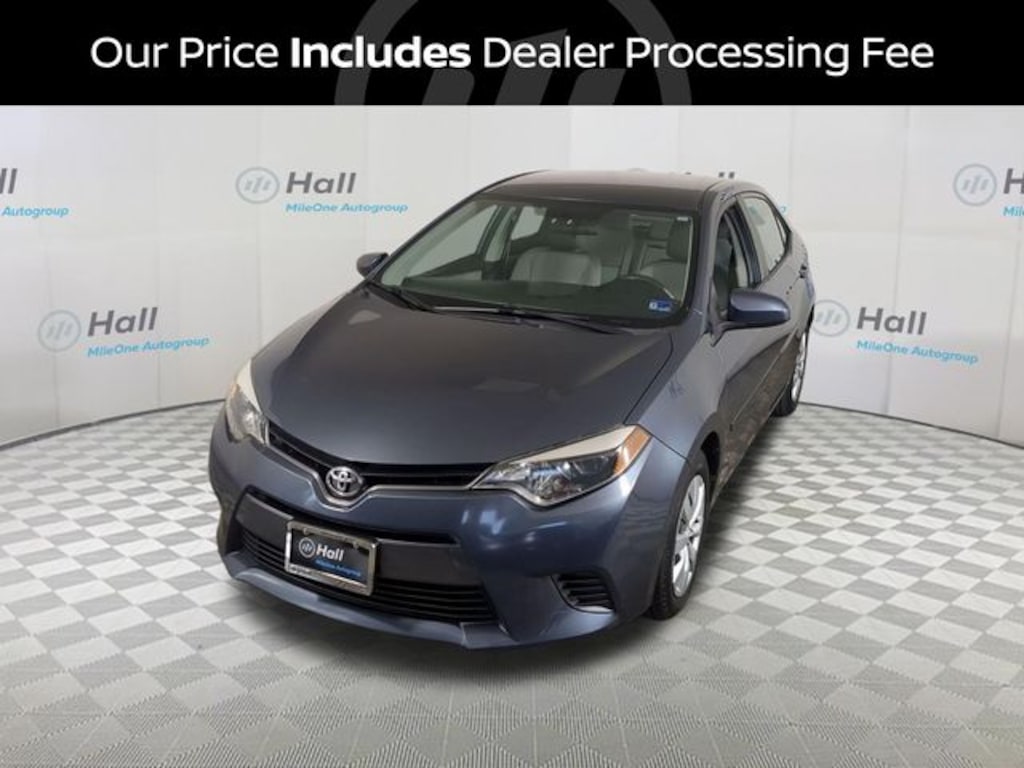 Used 2015 Toyota Corolla LE Sedan