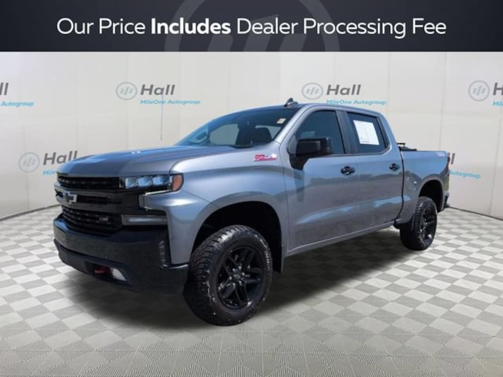 Used 2021 Chevrolet Silverado 1500 LT Trail Boss Truck Crew Cab