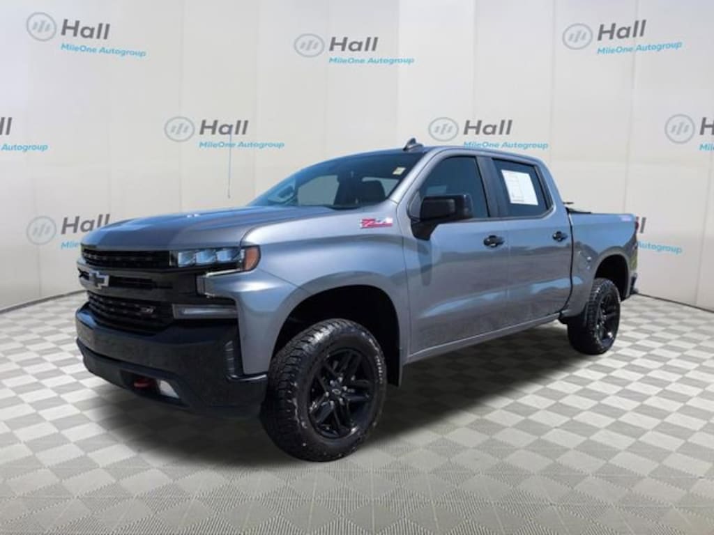 Used 2021 Chevrolet Silverado 1500 LT Trail Boss Truck Crew Cab