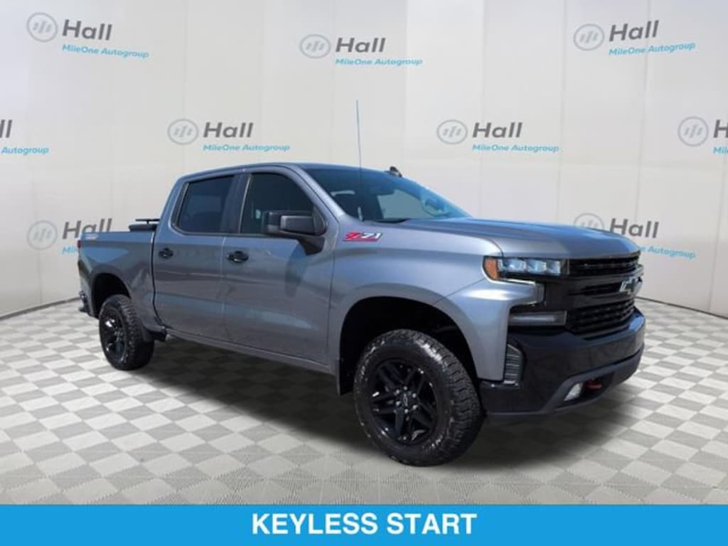 Used 2021 Chevrolet Silverado 1500 LT Trail Boss Truck Crew Cab