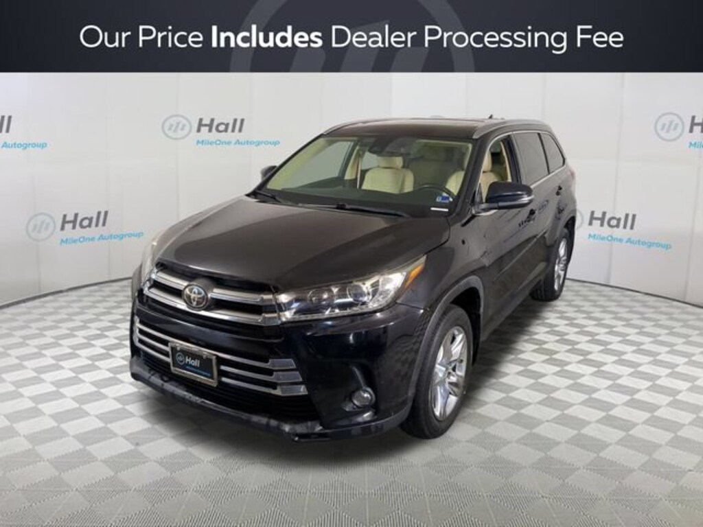 Used 2017 Toyota Highlander Limited SUV