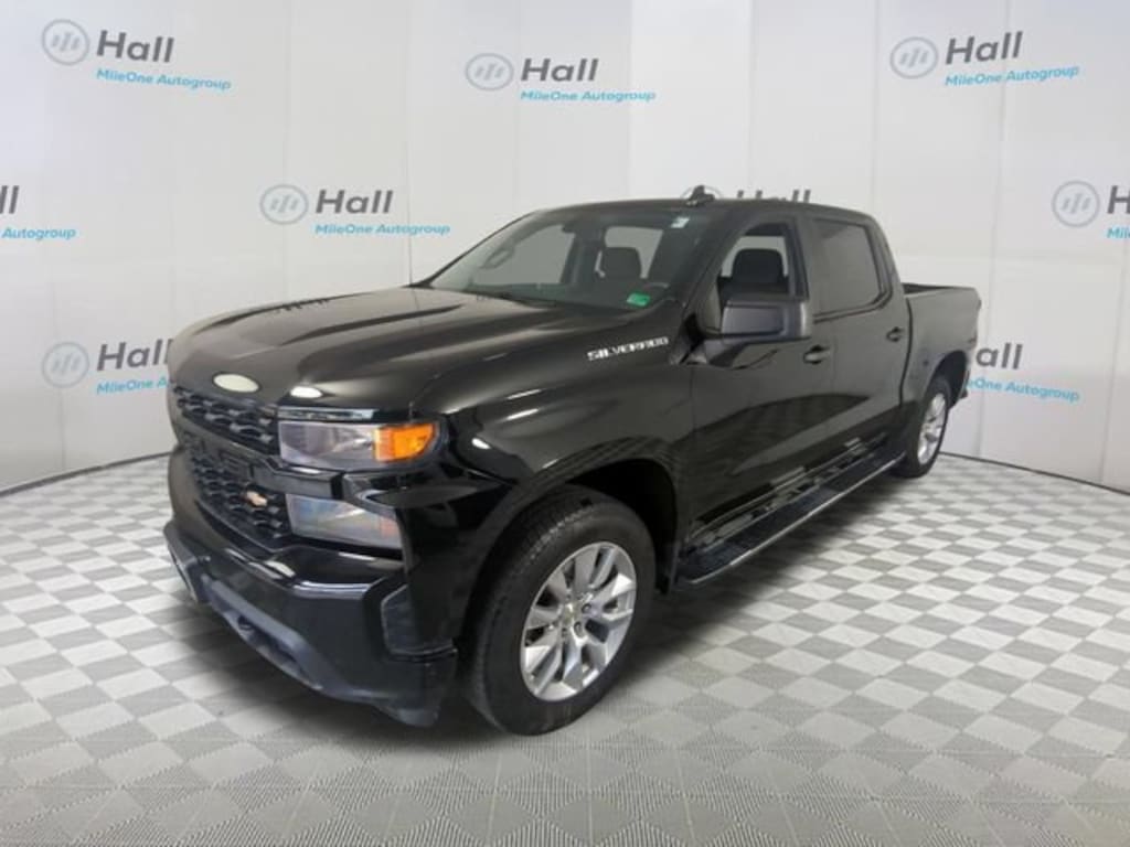 Used 2021 Chevrolet Silverado 1500 Custom Truck Crew Cab