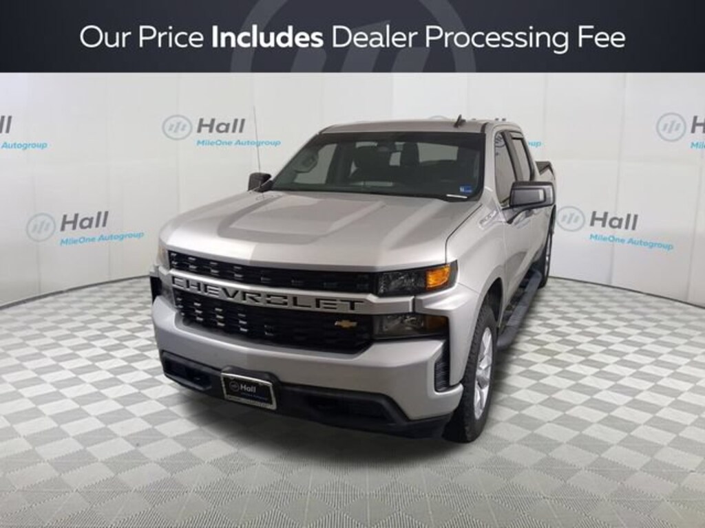 Used 2020 Chevrolet Silverado 1500 Custom Truck Crew Cab