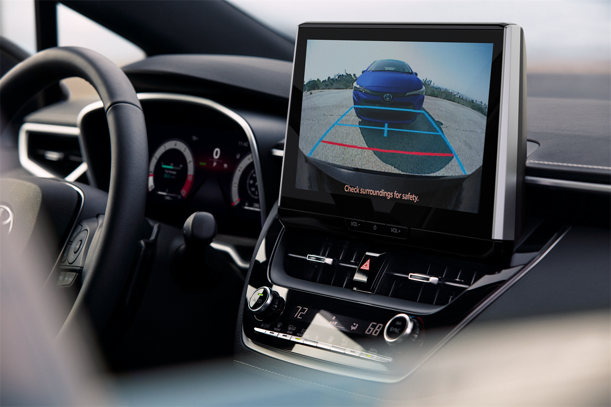 2027 Toyota Corolla hatchback interior image