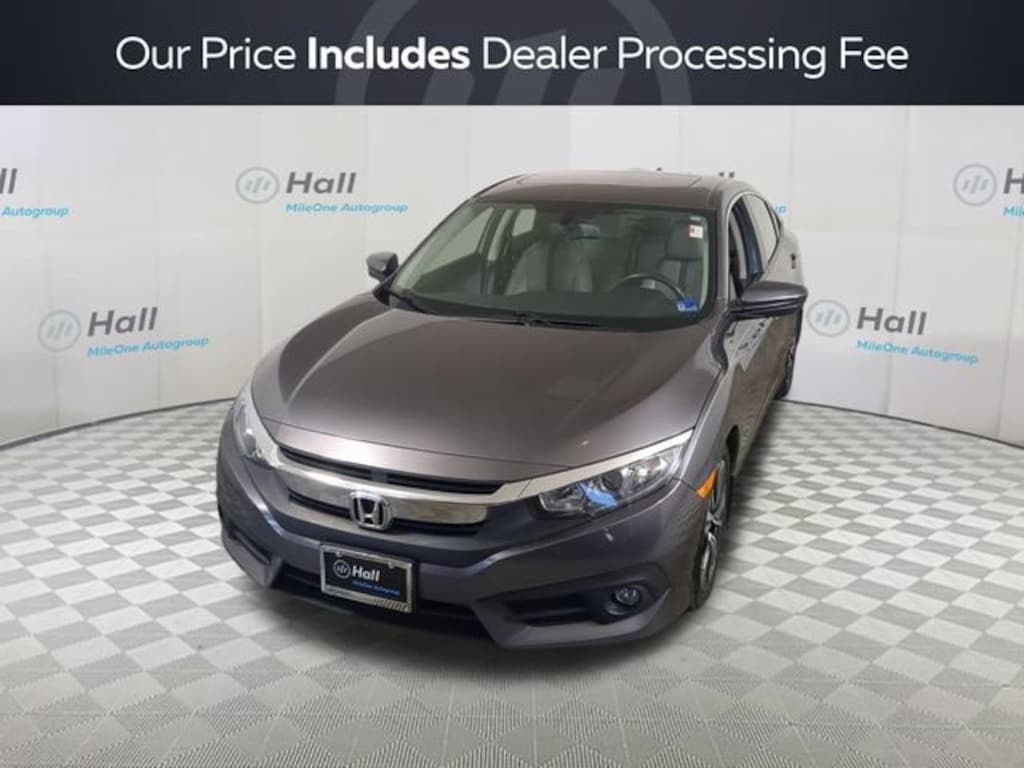 Used 2018 Honda Civic EX-L Sedan