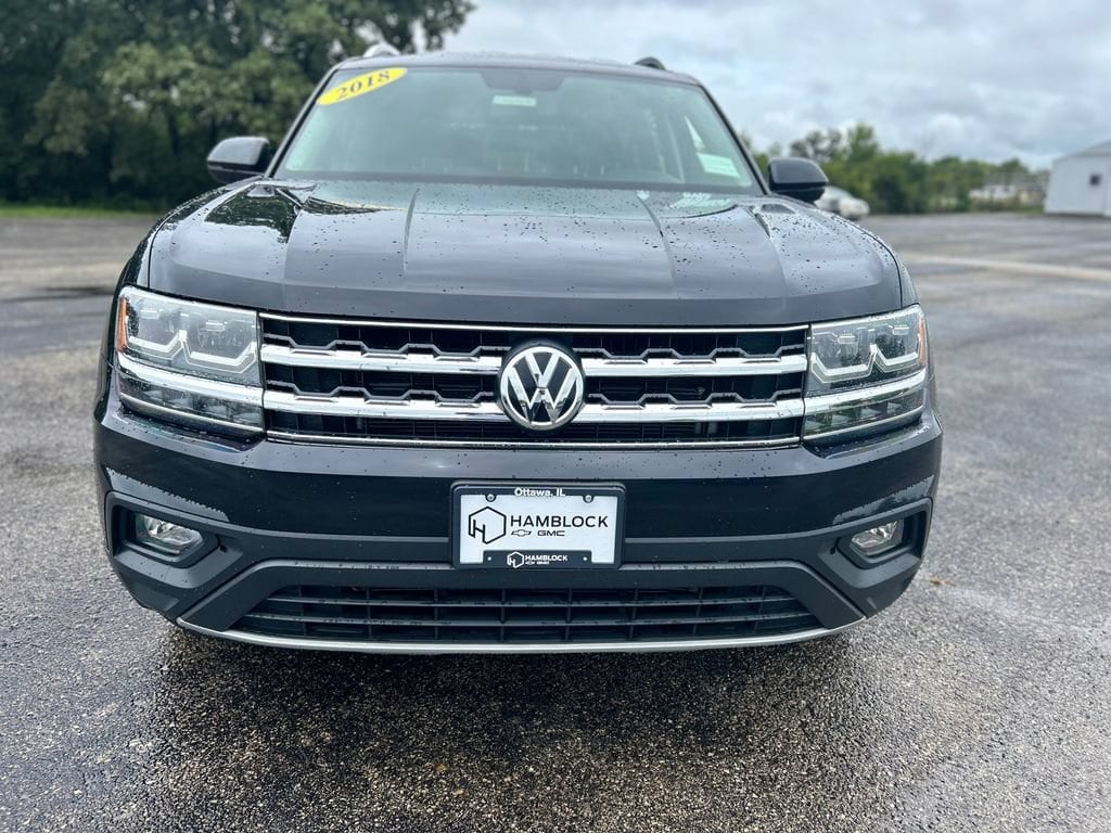 Used 2018 Volkswagen Atlas SE with VIN 1V2CP2CAXJC597164 for sale in Ottawa, IL