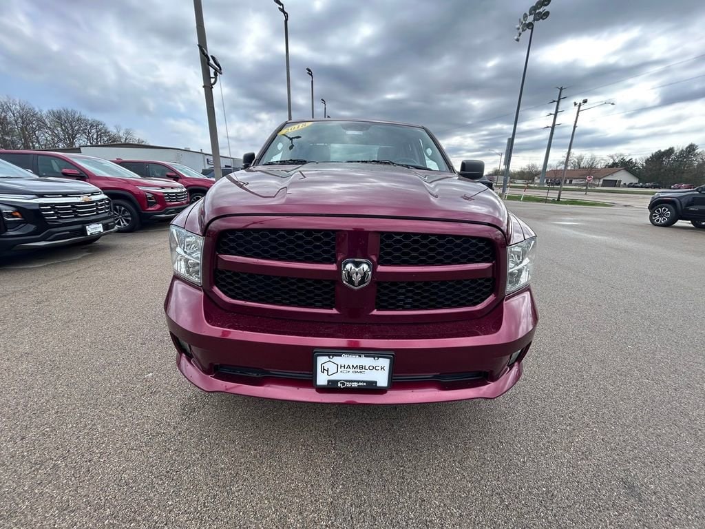 Used 2018 Ram 1500 Express Quad Cab 4x4 64 Box Truck