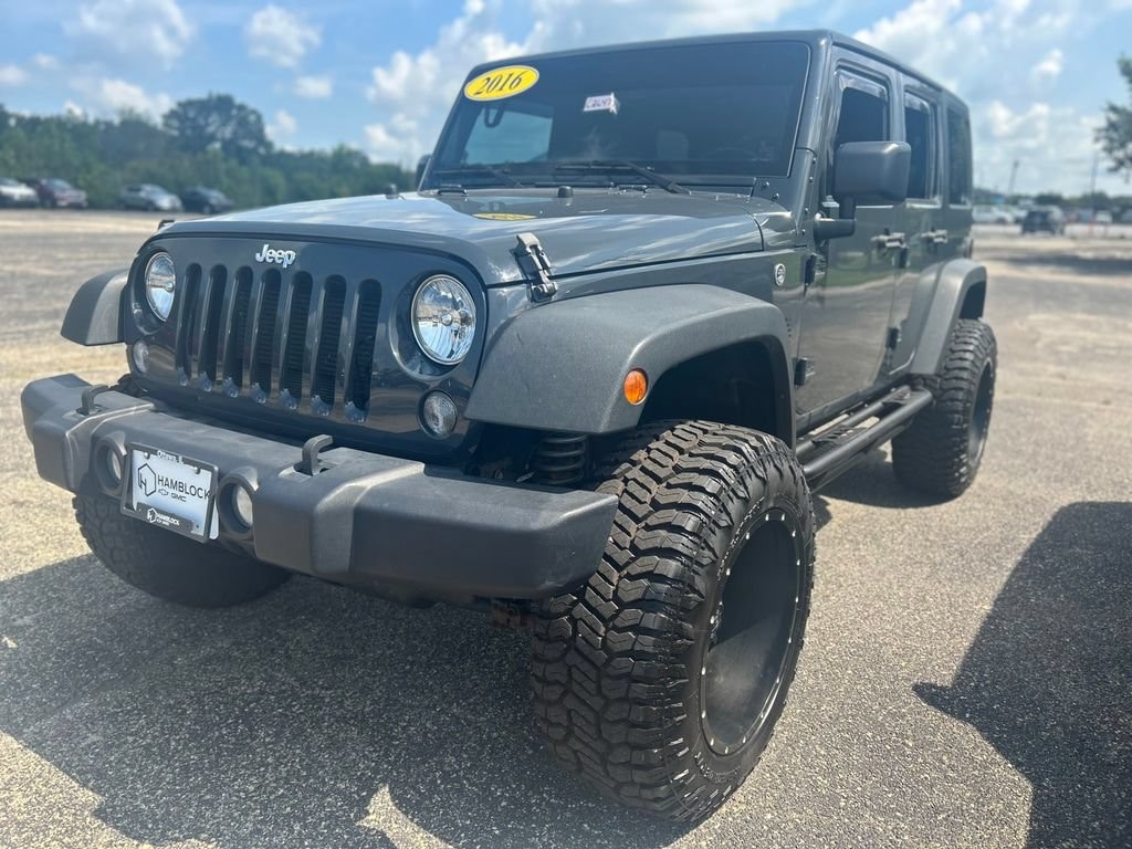 Used 2016 Jeep Wrangler Unlimited Sport SUV