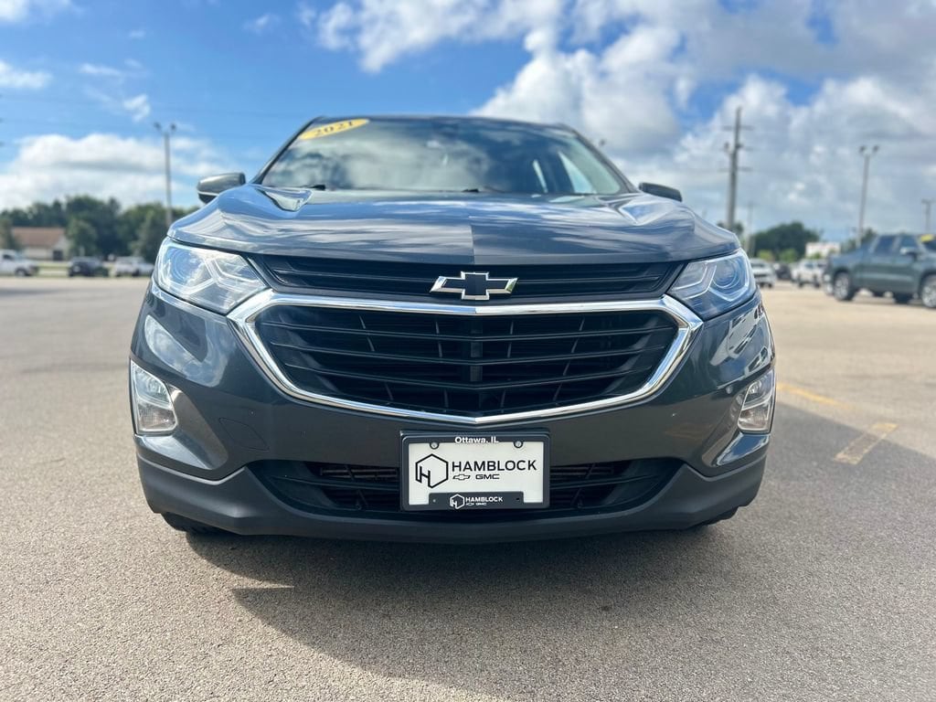 Used 2021 Chevrolet Equinox LT with VIN 2GNAXKEV6M6102651 for sale in Ottawa, IL