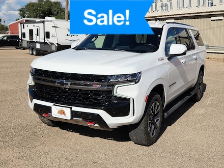 Pre-Owned 2021 Chevrolet Suburban Z71 SUV 1GNSKDKD2MR287182 for sale in Clovis, NM