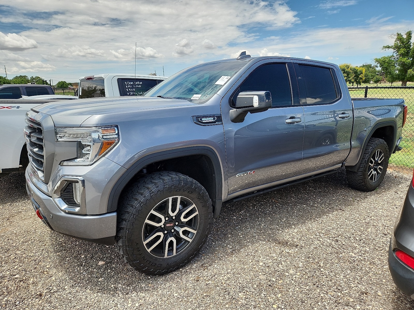 Used 2021 GMC Sierra 1500 AT4 with VIN 3GTU9EET9MG242097 for sale in Clovis, NM