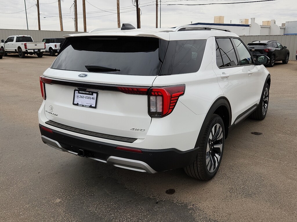 New 2026 Ford Explorer Platinum SUV