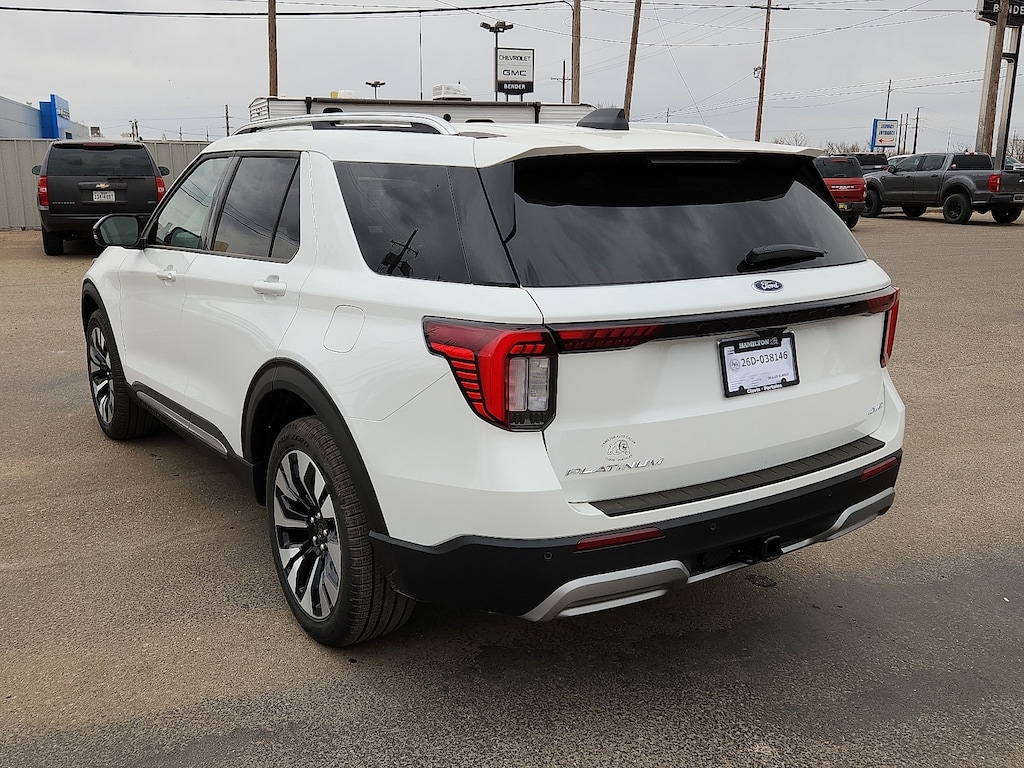 New 2026 Ford Explorer Platinum SUV