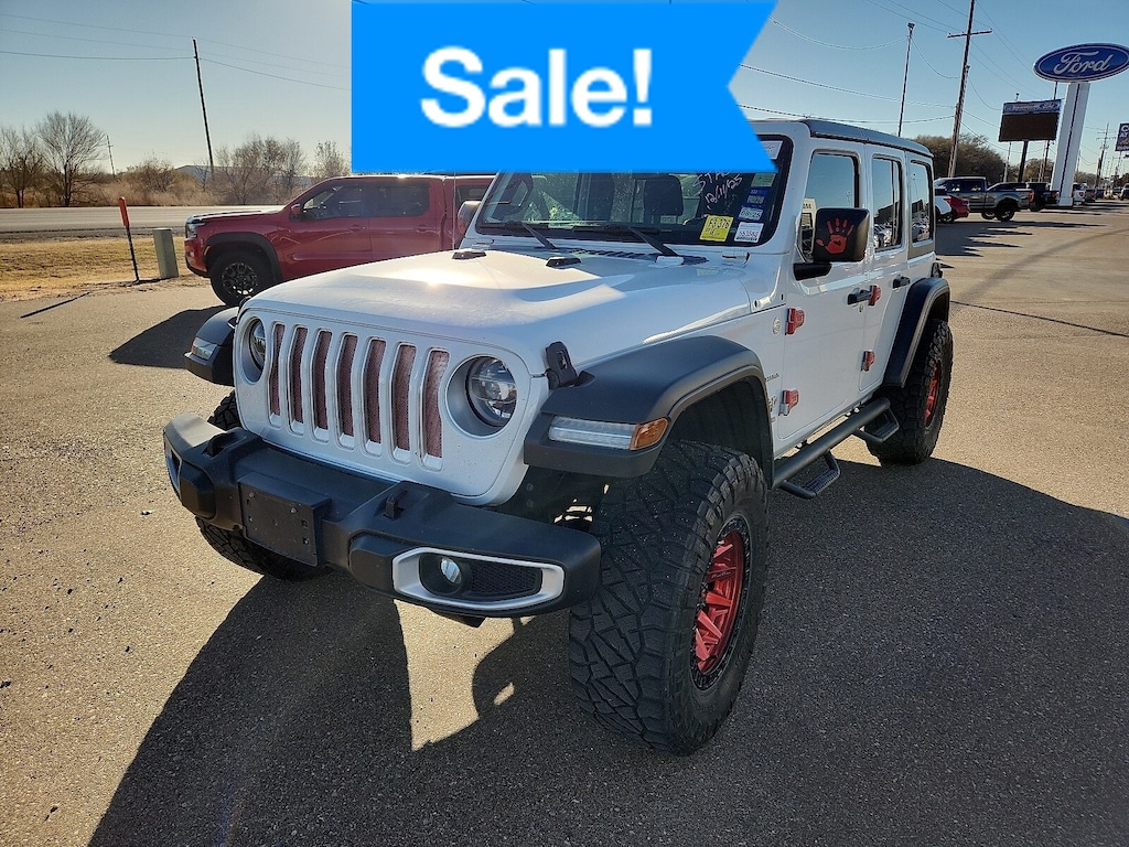 Used 2019 Jeep Wrangler Unlimited Sahara 4x4 SUV