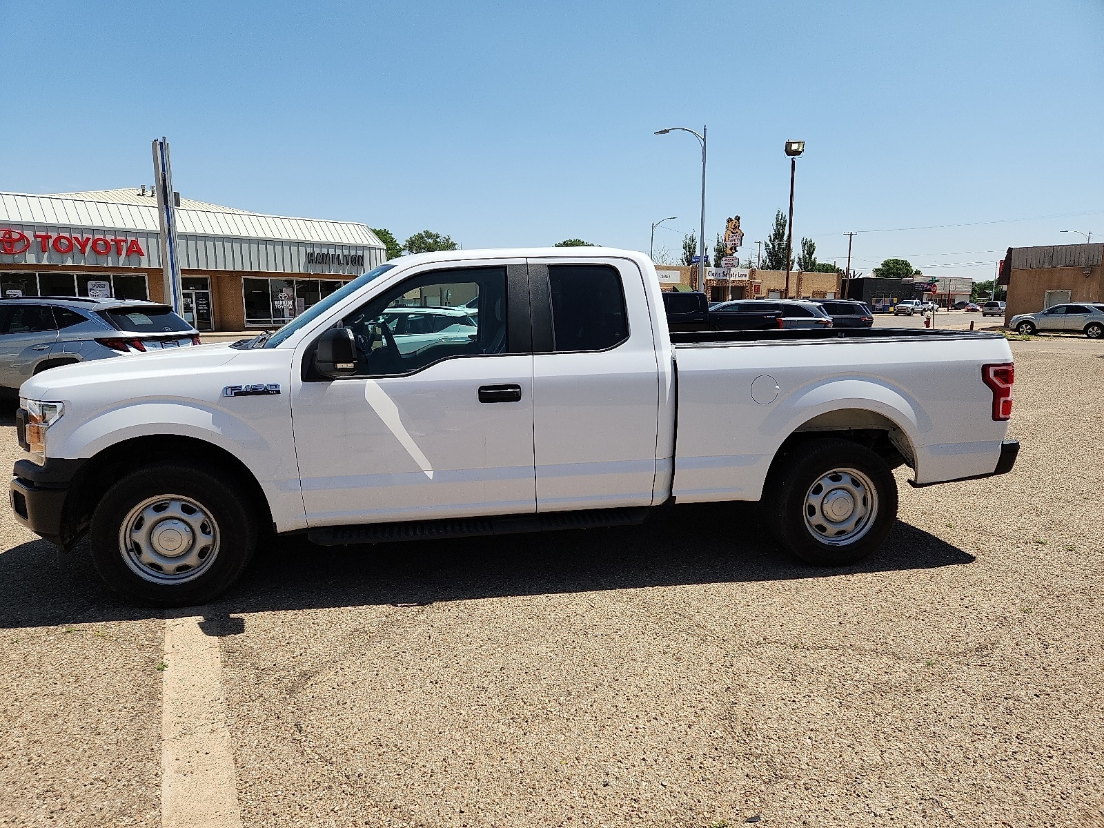 Used 2020 Ford F-150 XL with VIN 1FTEX1CBXLKD33903 for sale in Clovis, NM