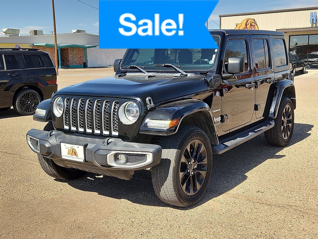 Used 2021 Jeep Wrangler 4xe Sahara SUV